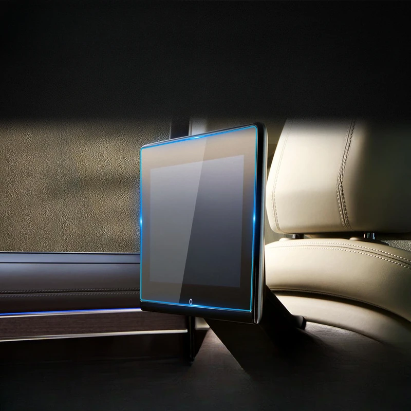 

For Audi A8L 2021 2022 2023 2024 Tempered Glass Rear Seats Screen Protector LCD Touch Display Film interior Car Accessories