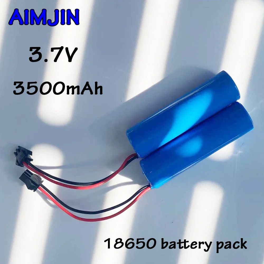 

3.7V 18650 3500mAh 18650 rechargeable lithium-ion battery SM plug 3.7V rechargeable battery