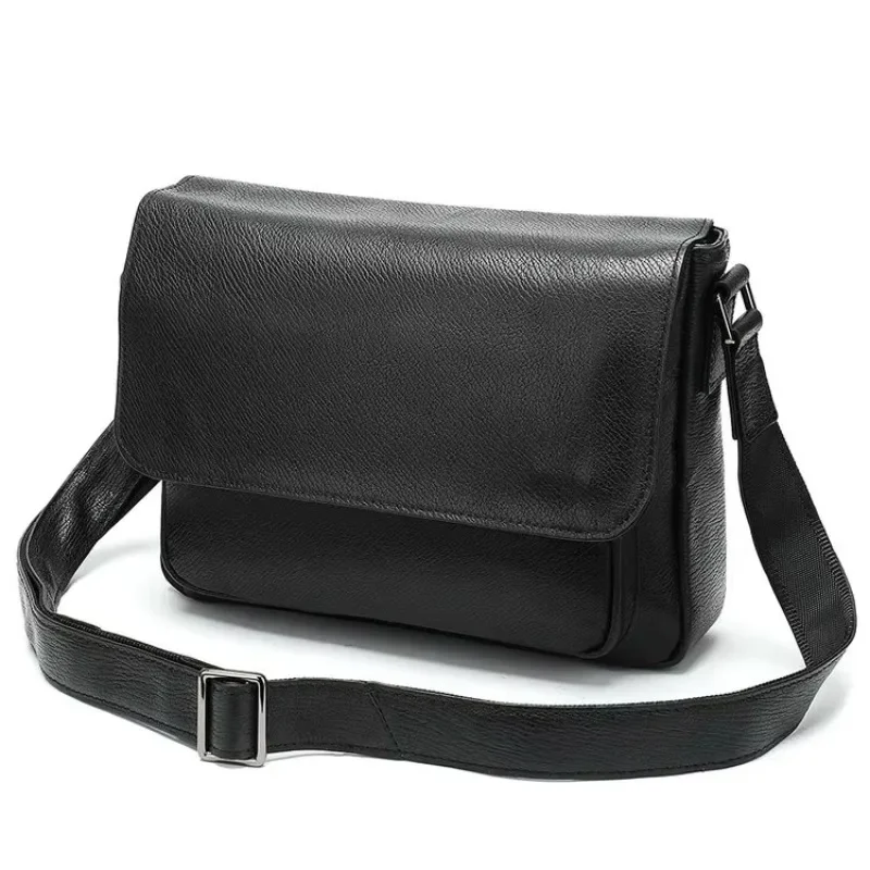Designer men's leather mobile phone side chest sling diagonal across the suitcase travel shoulder men's and women's messenger