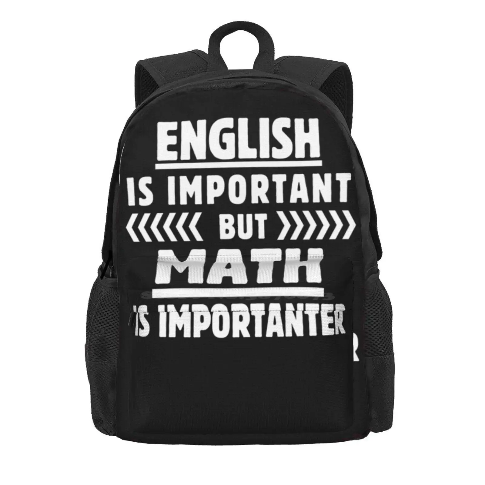 Math Lovers Hot Sale Schoolbag Backpack Fashion Bags Mathematics Algebra Math Teacher Mathemation Mathematician Math Lover Math