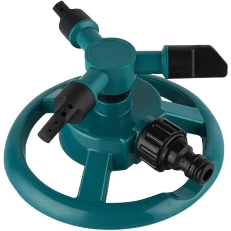 

360-градусный автоматический вращающийся садовый газонный спринклер для воды, быстроразъемная ирригационная система, сопло