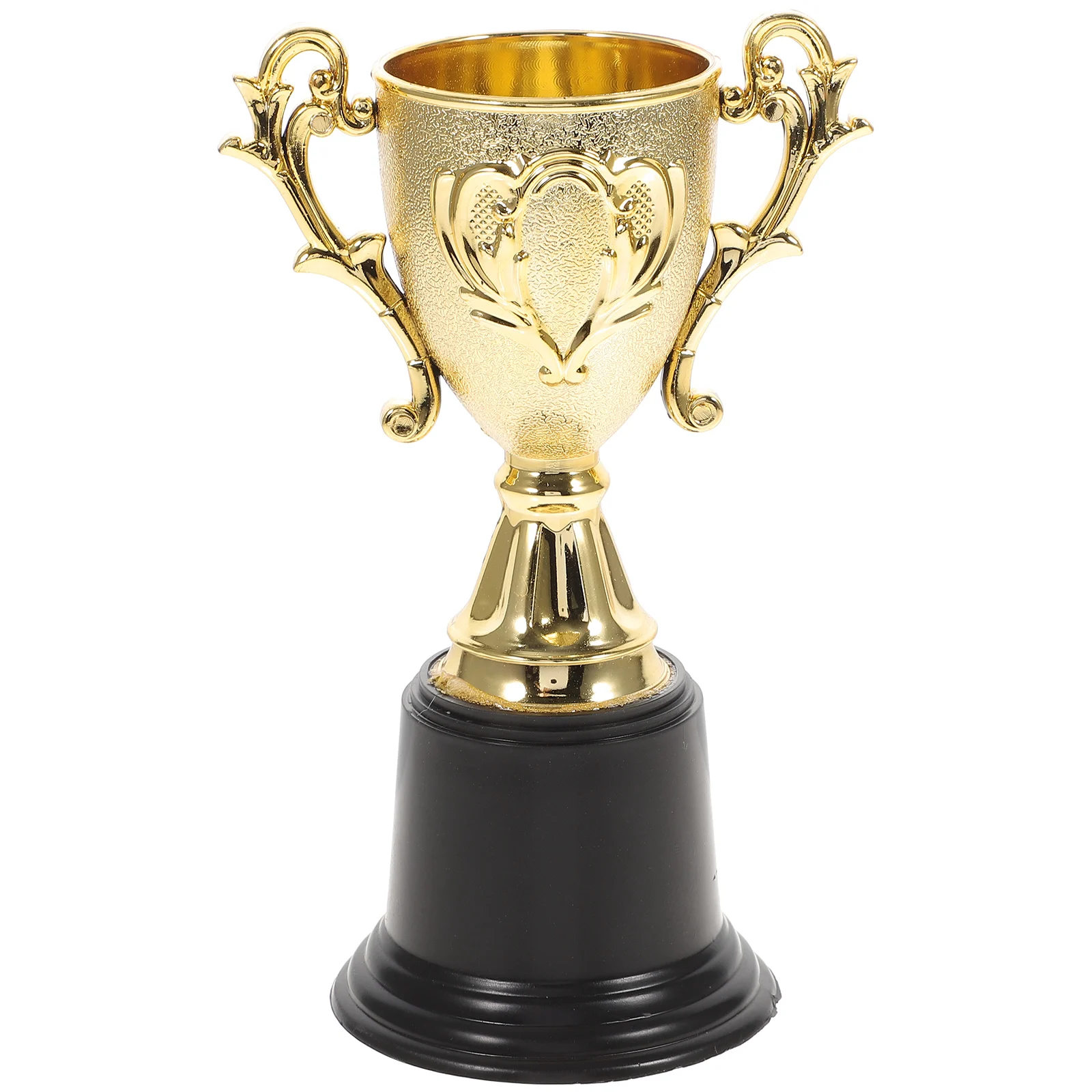 

3Pcs Gold Award Trophies Plastic Reward Trophy for Kids Achievement Motivation Prize Competition Game Favors Home Office Display