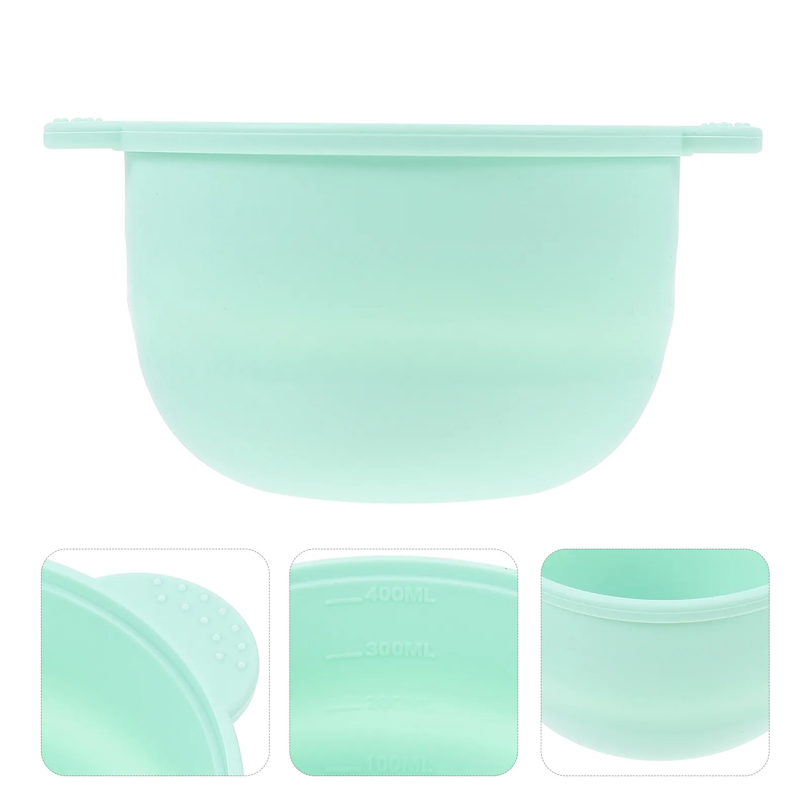 Premium Silicone Wax Melting Bowl Non-Stick Heat Resistant Wax Heater Inner Pot for Home Salon Hair Removal Waxing Supply