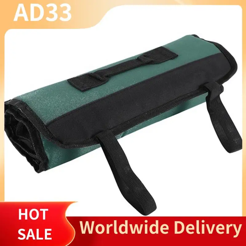 As melhores ofertas 1 pçs multifuncional à prova dwaterproof água oxford pano dobrável rolo saco de armazenamento portátil saco de ferramentas chef faca saco de armazenamento 22 slo