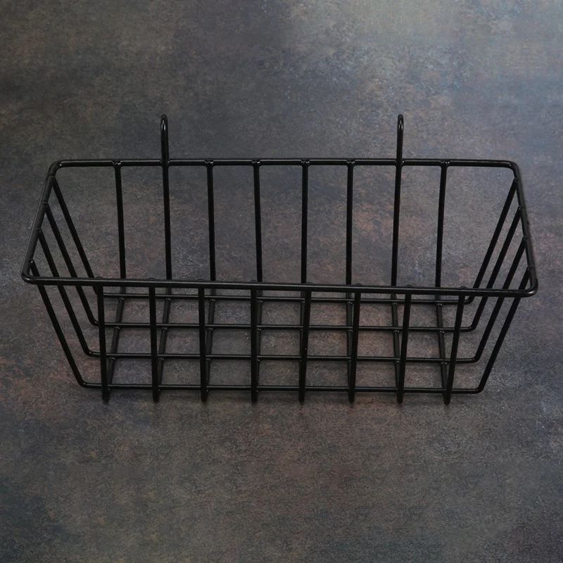 4PCS Shelf For Design Metal Wall Grille, Shelf Design Grid Photo Wall Used For Lattice Photo Wall Wire Basket