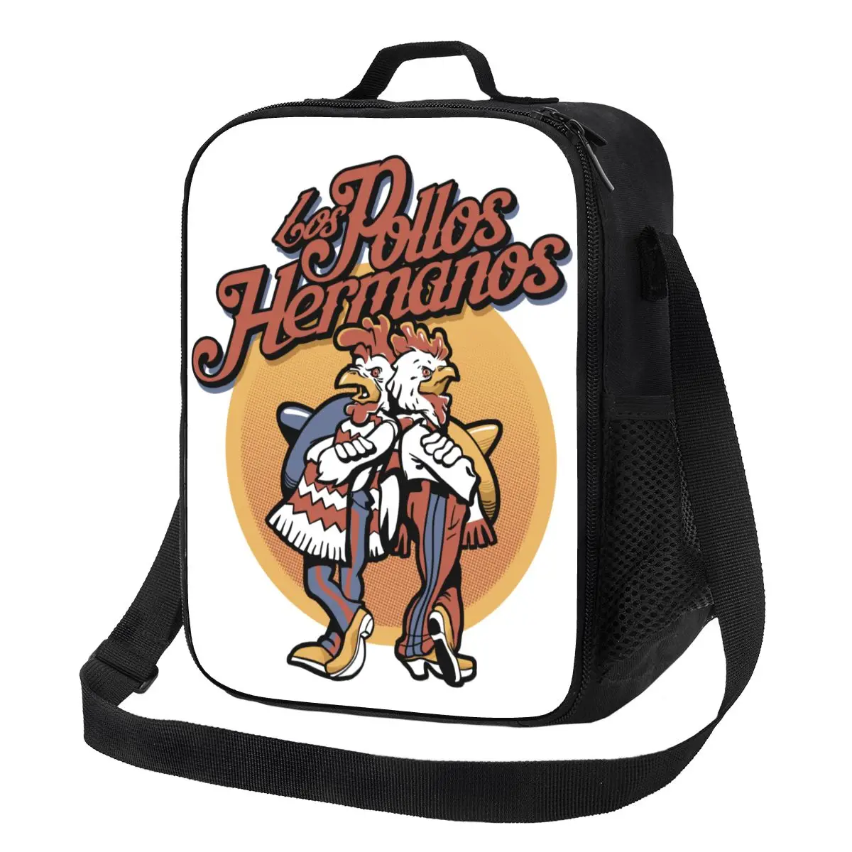 Grappig Breken Slecht Geïsoleerde Lunchtas Voor Schoolkantoor Los Pollos Hermanos Hervatbare Koeler Thermische Lunchbox Vrouwen Kinderen