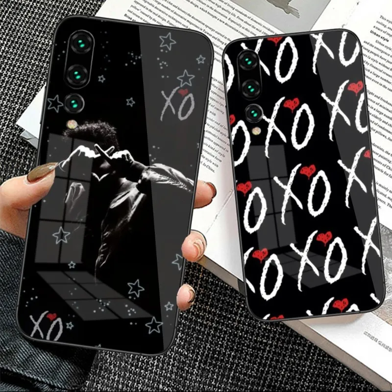 Weekend XO Mobile Cell Phone Case for Huawei P50 P40 P30 P20 Pro Mate 40 30 20 Pro Nova 9 8 7 PC Glass Phone Cover Funda