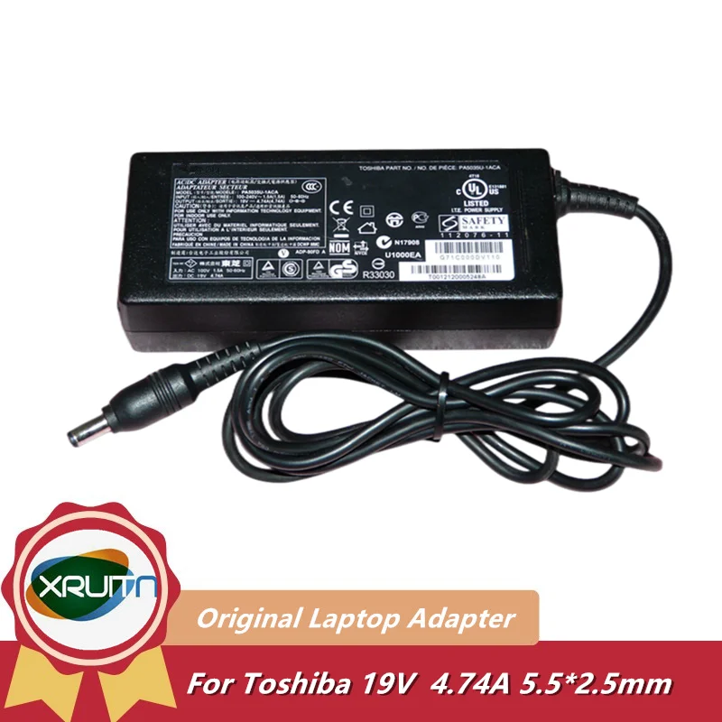 

Зарядное устройство для ноутбука Toshiba 8829-6 PK Satellite L300 L300D L350D L505 L450 L450D L555 S70 19 в 4.74A 90 Вт, адаптер переменного тока