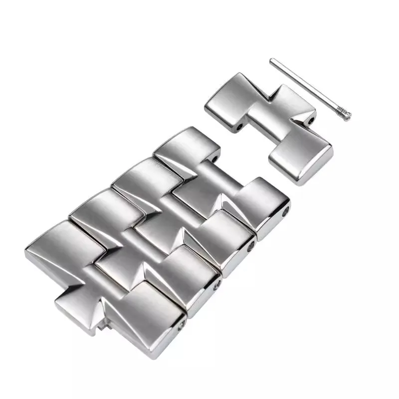 لفاشيرون كونستانتين فور سيز سلسلة الصلب حزام الساعات قسم الساعة 4500 فولت الإفراج السريع حزام تمديد قسم الصلب سوار