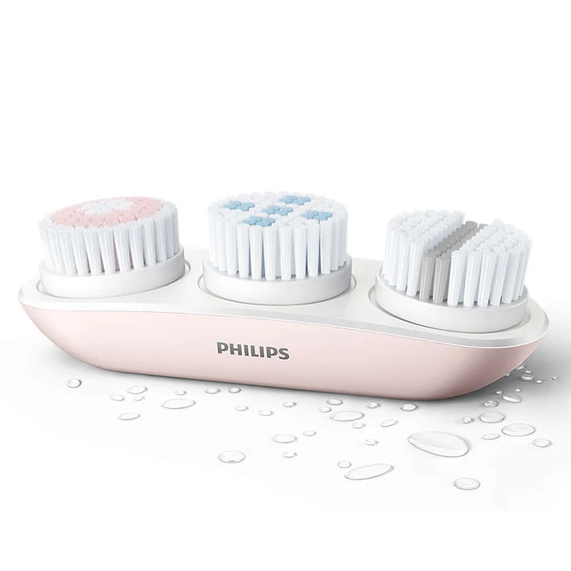 Accessories,Philips Electric Facial Cleansing Devices Brush Head and Base 3 In 1 Set,VisaPure Beauty Instrument Parts,SC5300