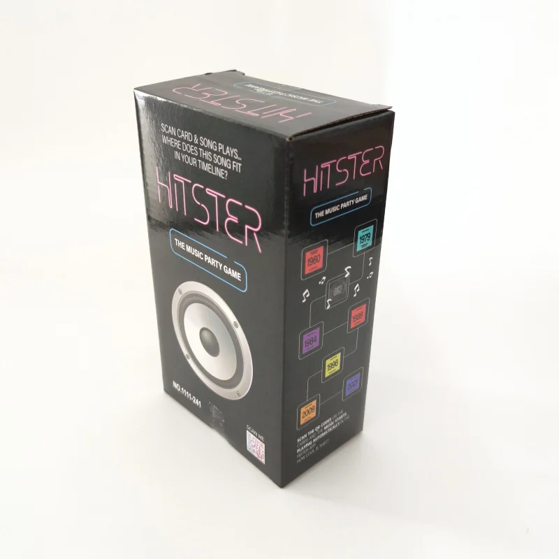 

The Music Party Card BoardGame - Fun Music Quiz with 300+ Iconic Hits, Perfect for Game Nights, Bars, and Date Nights