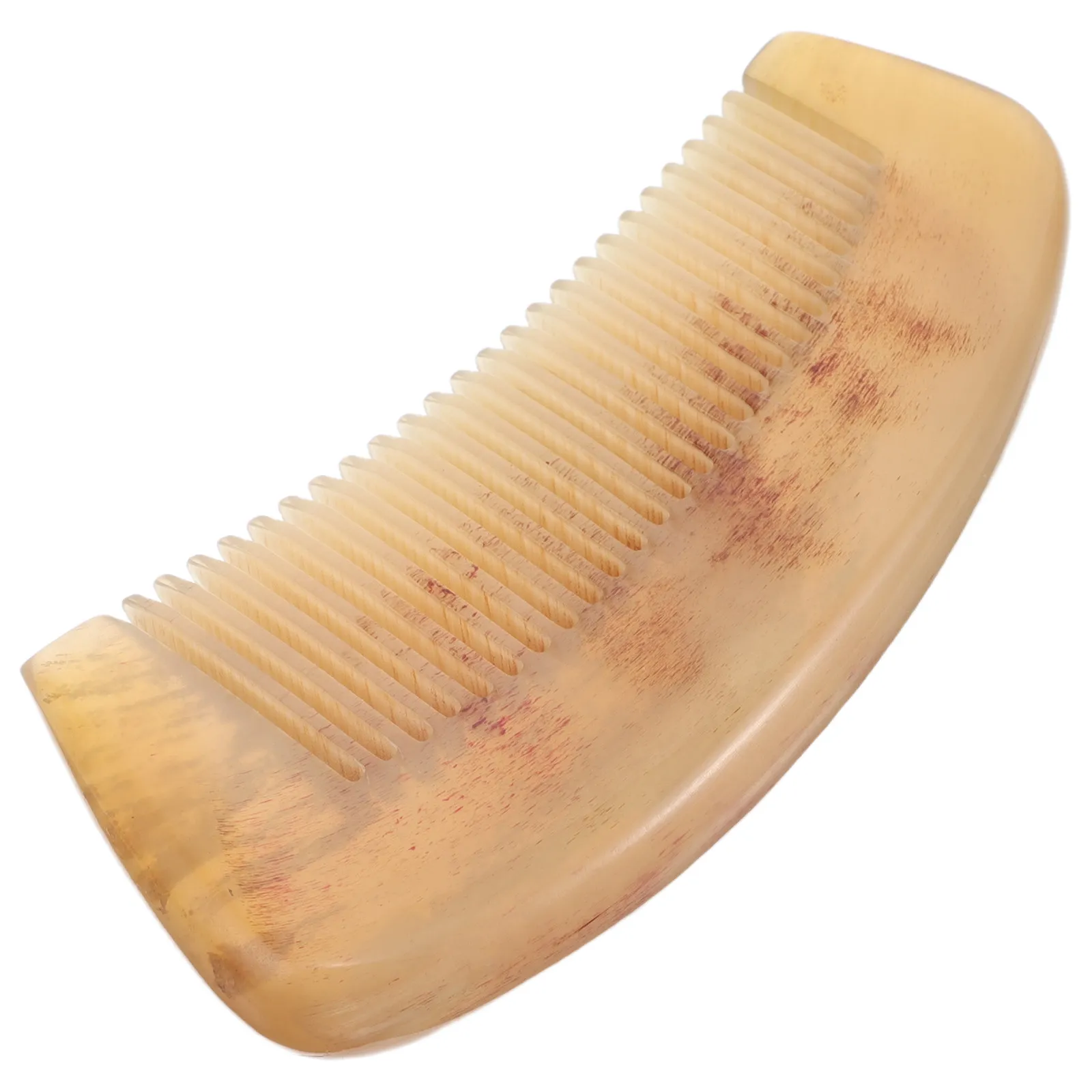 

Horn Comb for Hair Care Sheep Horn Gua Sha Massage Comb Anti-Static Detangling Tool for Thick Fine Hair Users Gua Sha Tools