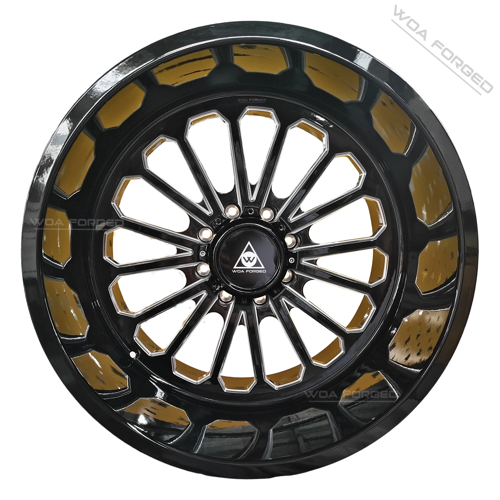 

H Forged Wheels Bright Black Machine Finish Deep Profile 19 20 21inch Multiple Spoke Cross Design Full-size 5x112 5x120 for G80