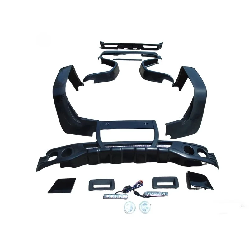 

G Class W463 HM Style Body Kit Full Set for W463 1990~2018y FRP Material Over Fenders Rear Wing Front Bumper Rear Bumper