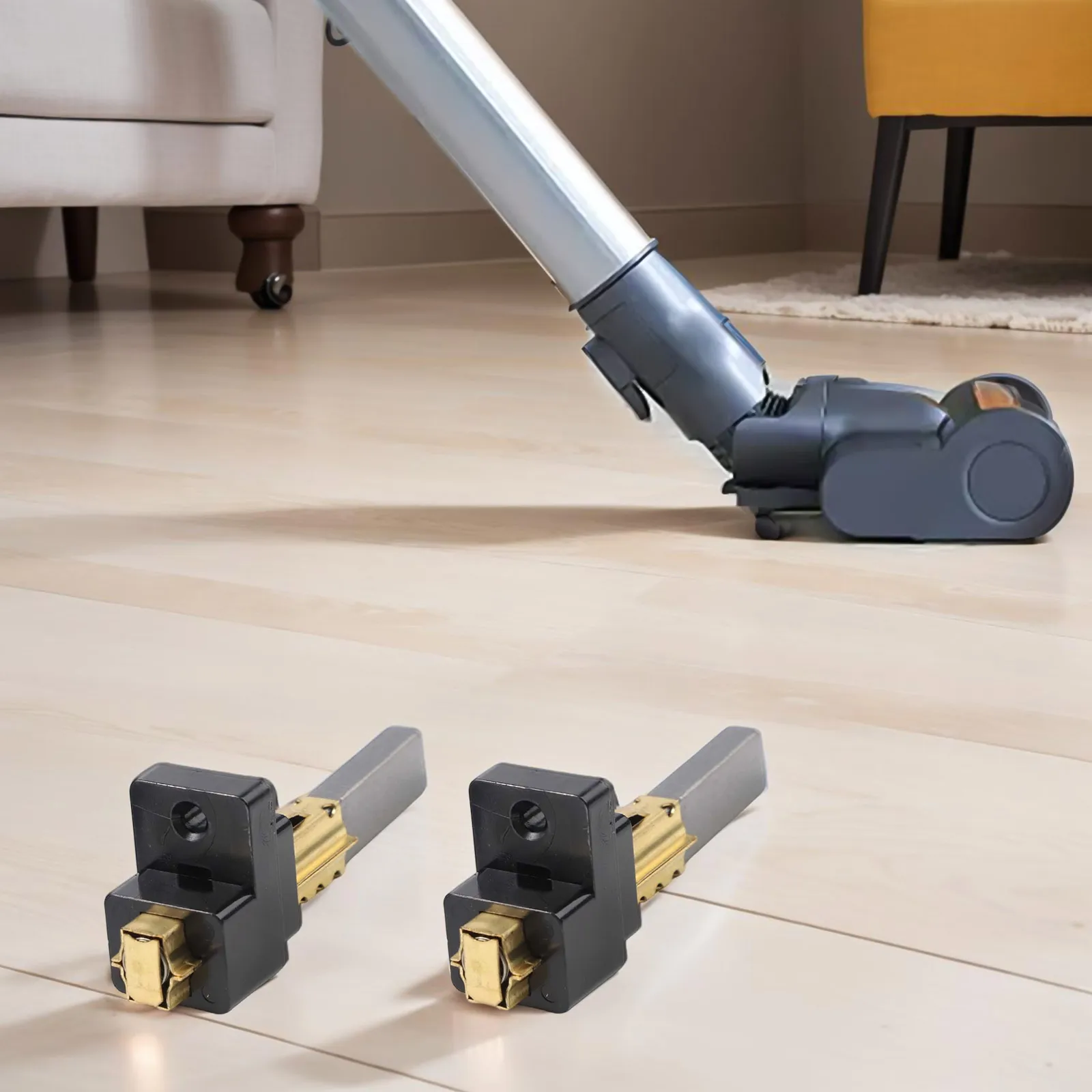 

Replacement Carbon Brush Holder Set for Vacuum Cleaner Motor 6 5X11X32mm Supporting Smooth Motor Performance and Brush Alignment