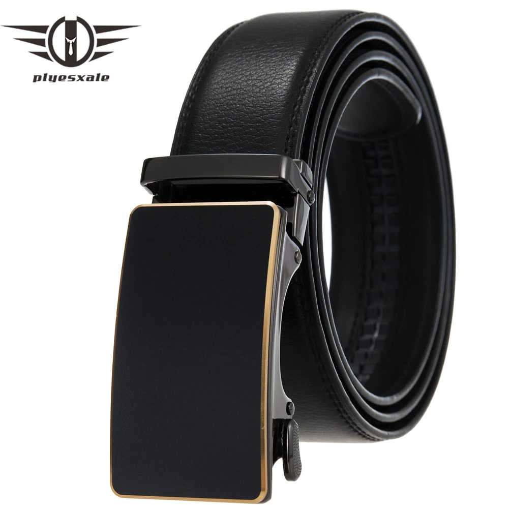 

Plyesxale 35mm Width Black Belts For Man Designer Belts Men High Quality Luxury Cowskin Genuine Leather Belt Strap Male B1253