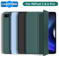 CASEPOKE For Mi Pad 5/6 Tablet Case Three Fold design Charging Automatic Wakeup For MiPad 6/5 Pro Case Xiaomi Tablet Accessories