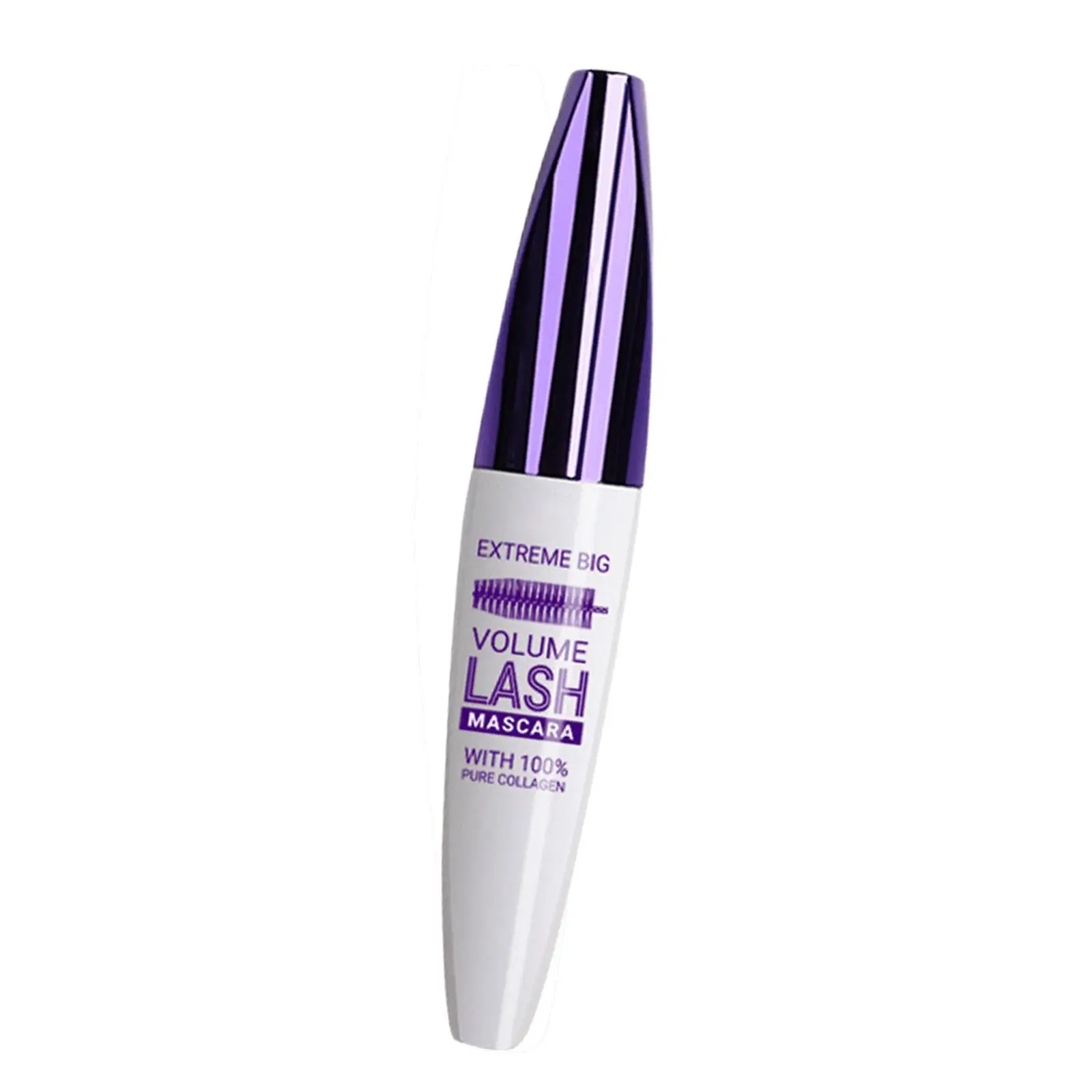 5D Voluminous Fiber Mascara Waterproof No Clumping Smudging All Day Exquisitely Full Lengthening and Thick Voluminous Eyelashes