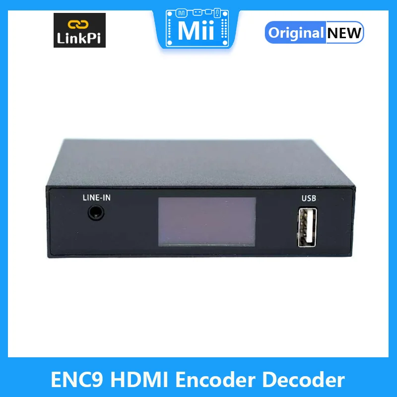 Codificador SDI HDMI NDI 4k30 1080P60 NDI5, intercomunicador Tally de baja latencia, NDI-1