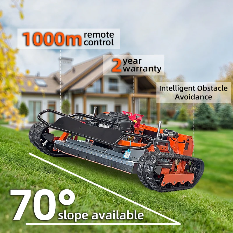 Zero Turn Grass Cutter Remote Control Lawn Mower for Garden
