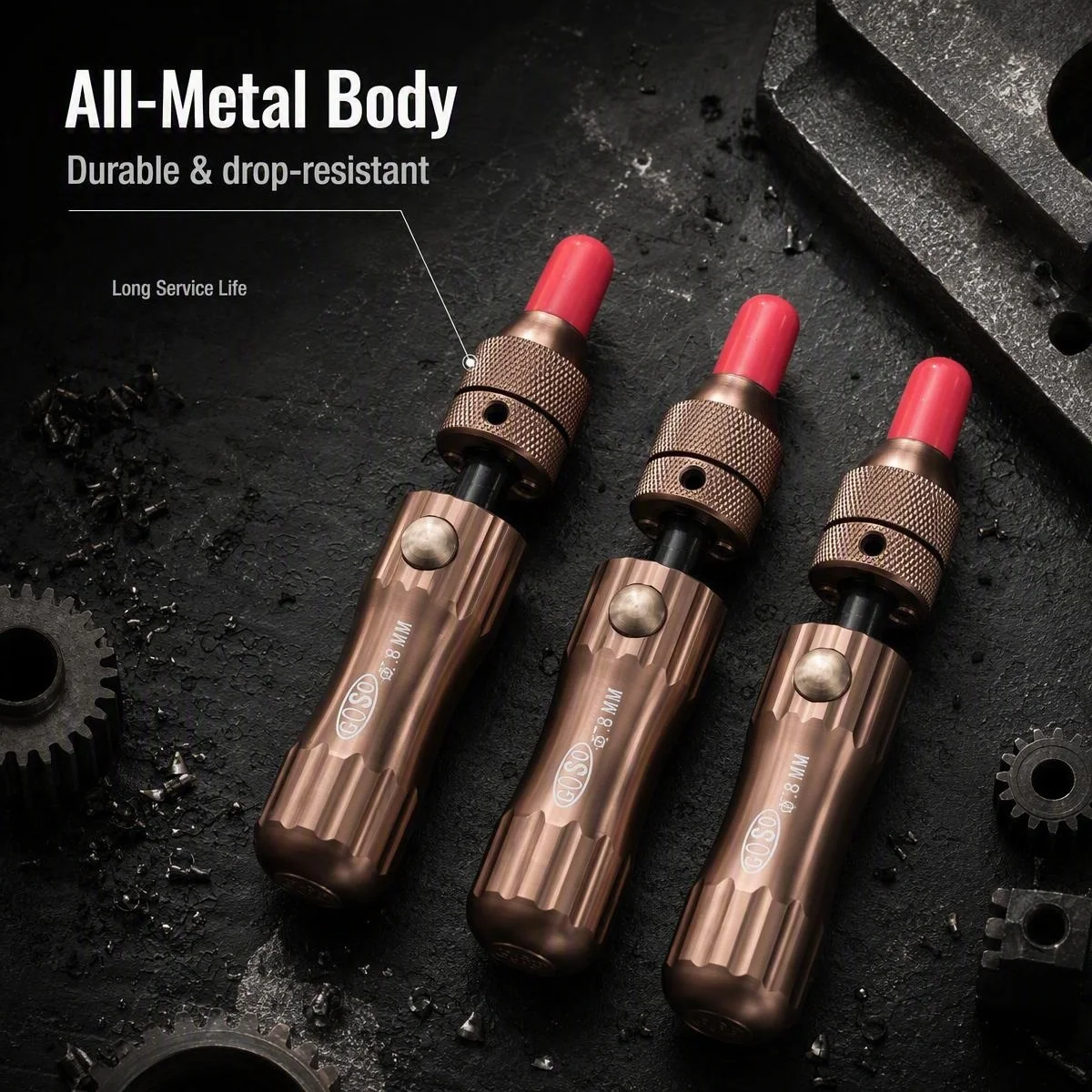 7.0/7.5/7.8 Pin Tubular Lock Picks GOSO Lengthened Advanced 7 Pin Tubular LOCKSMITH TOOLS - view 5