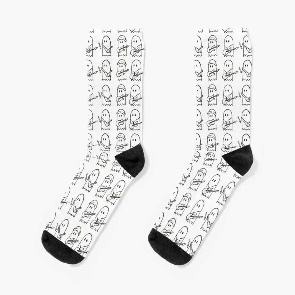 

Julie and the Phantoms Ghosties Socks funny gifts kawaii compression happy Boy Socks Women's