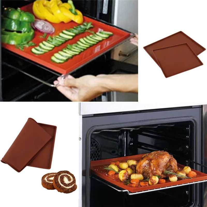 Nuovo Silicone Bakeware piatti da forno pasticceria Bakeware teglia forno rotolamento cucina Bakeware Mat foglio