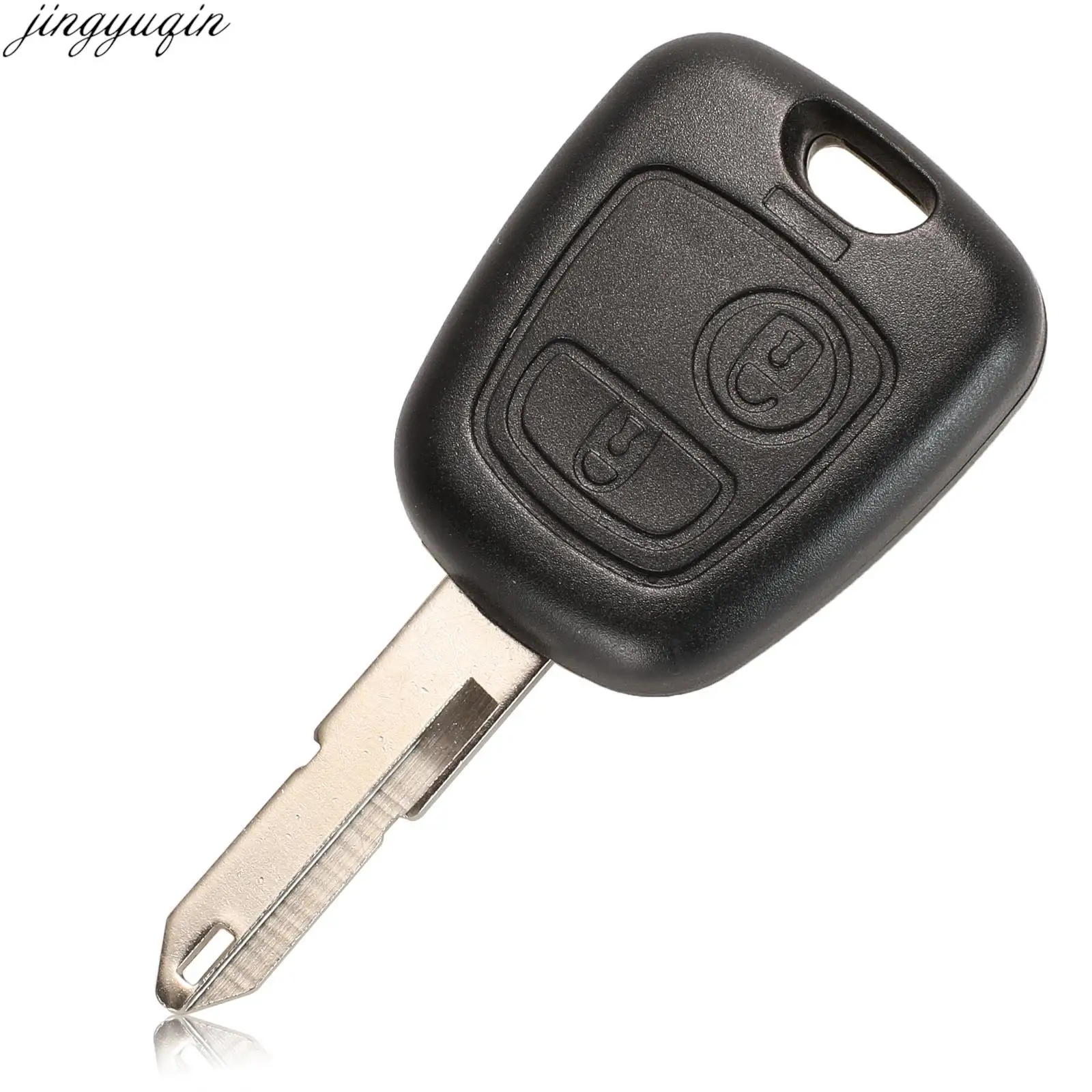 Jingyuqin Remote Car Key Case Shell For Citroen C1 C2 C3 C4 Xsara Picasso Peugeot 107 207 307 407 507 607 106 206 306 406