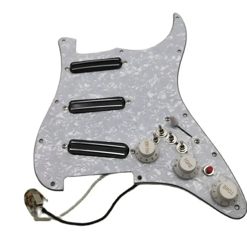 SSS Upgrade Prewired  Guitar Pickgaurd Set Multifunction Switch High Output Mini Humbucker Pikups 20 style combinations