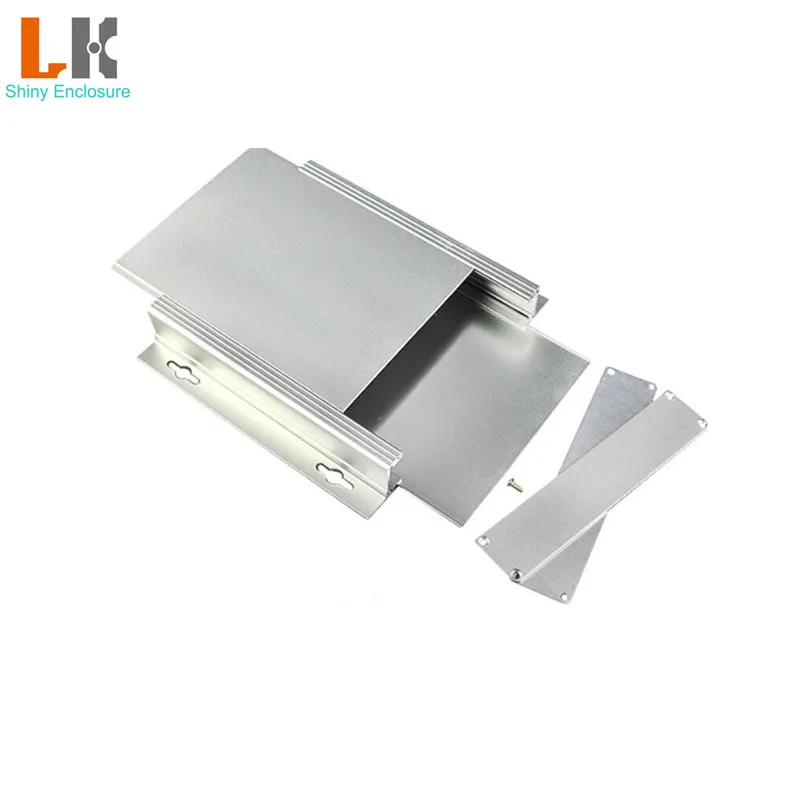 29x164x155mm Aluminum Extruded Enclosure Switch Project Box Electronic DIY PCB Instrument Project Case LK-ALW07