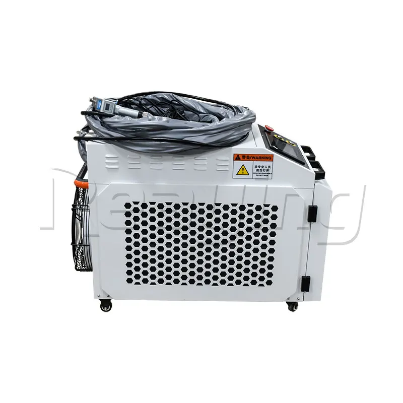 เครื่องเลเซอร์กำจัดสนิมแบบพกพาเครื่องทำความสะอาดสีเลเซอร์1000W-3000W สำหรับลอกโลหะขจัดตะกรัน
