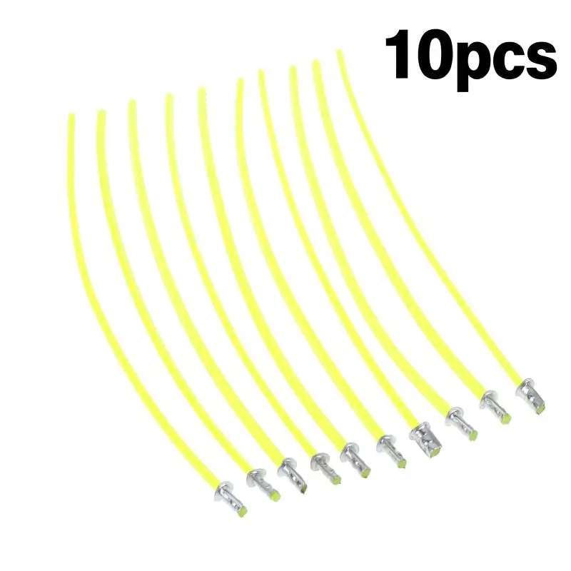 10PCs Garden Power Tool Accessories Trimmer Line 3.0*18.5cm Trimmer Line For Brush Cutter Trimmer Head