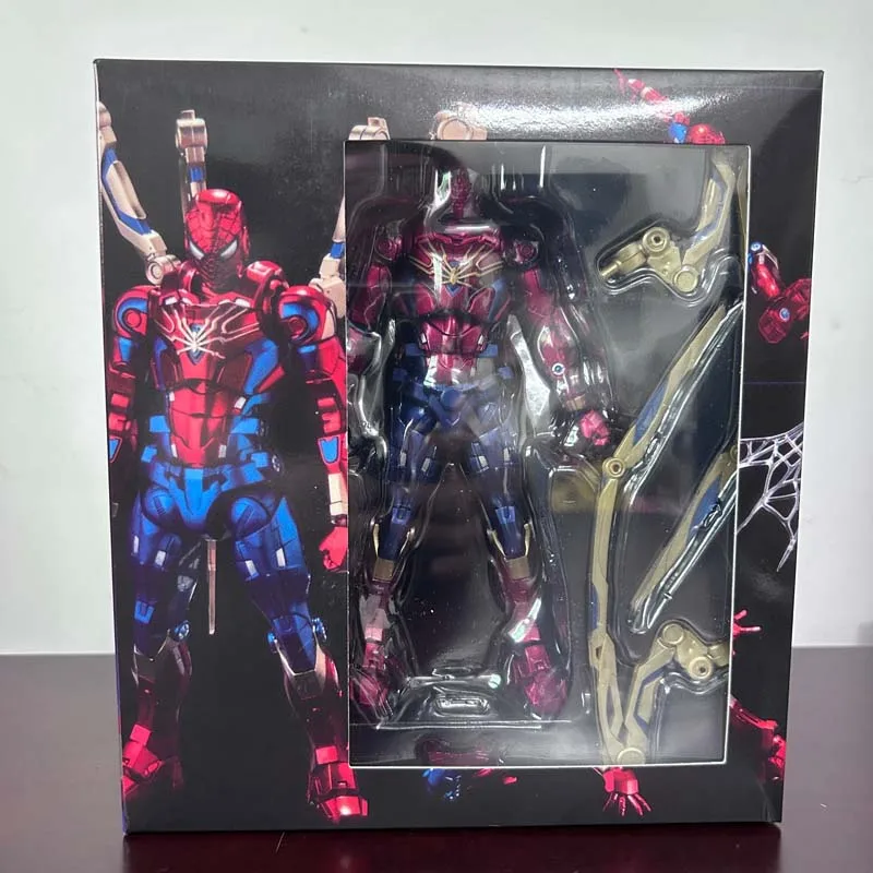 ألعاب نموذج مجموعة شخصيات الحركة ، درع القتال الحارس ، الرجل الحديدي ، سبايدرمان ، ديدبول ، واد ، وينستون ، ويلسون