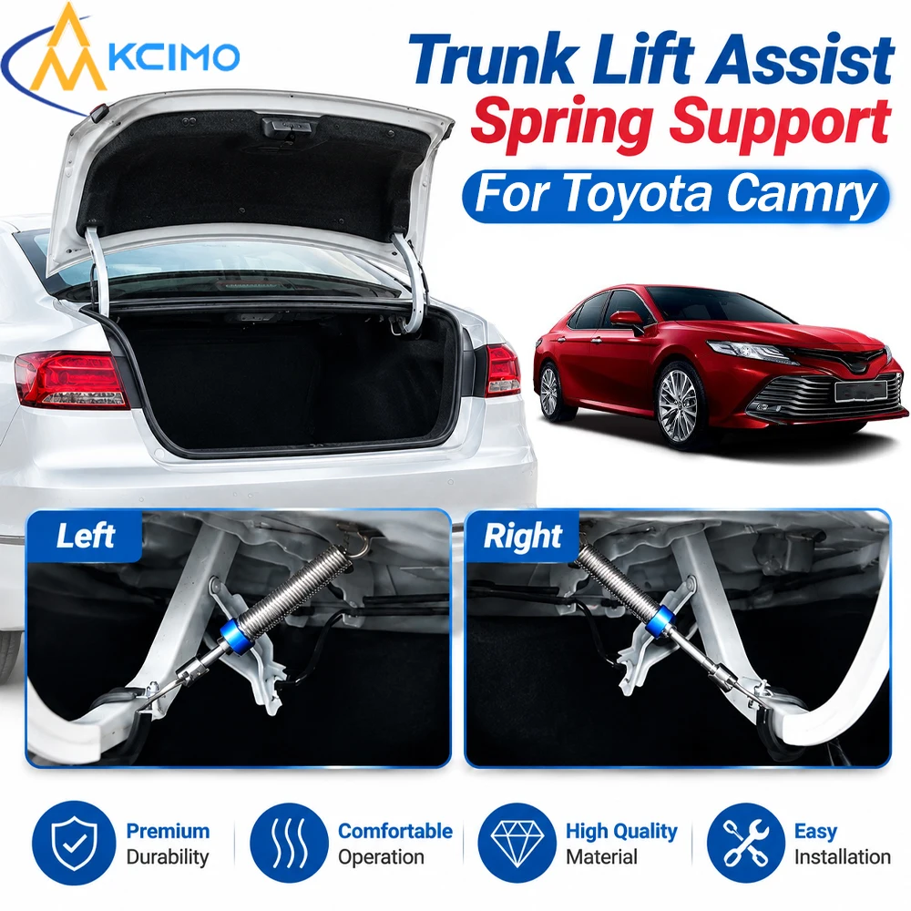 Auto Trunk Lift Assist Spring For Toyota Camry, Rear Tailgate Boot Lid Support Spring, Car Boot Opening Helper Accessories