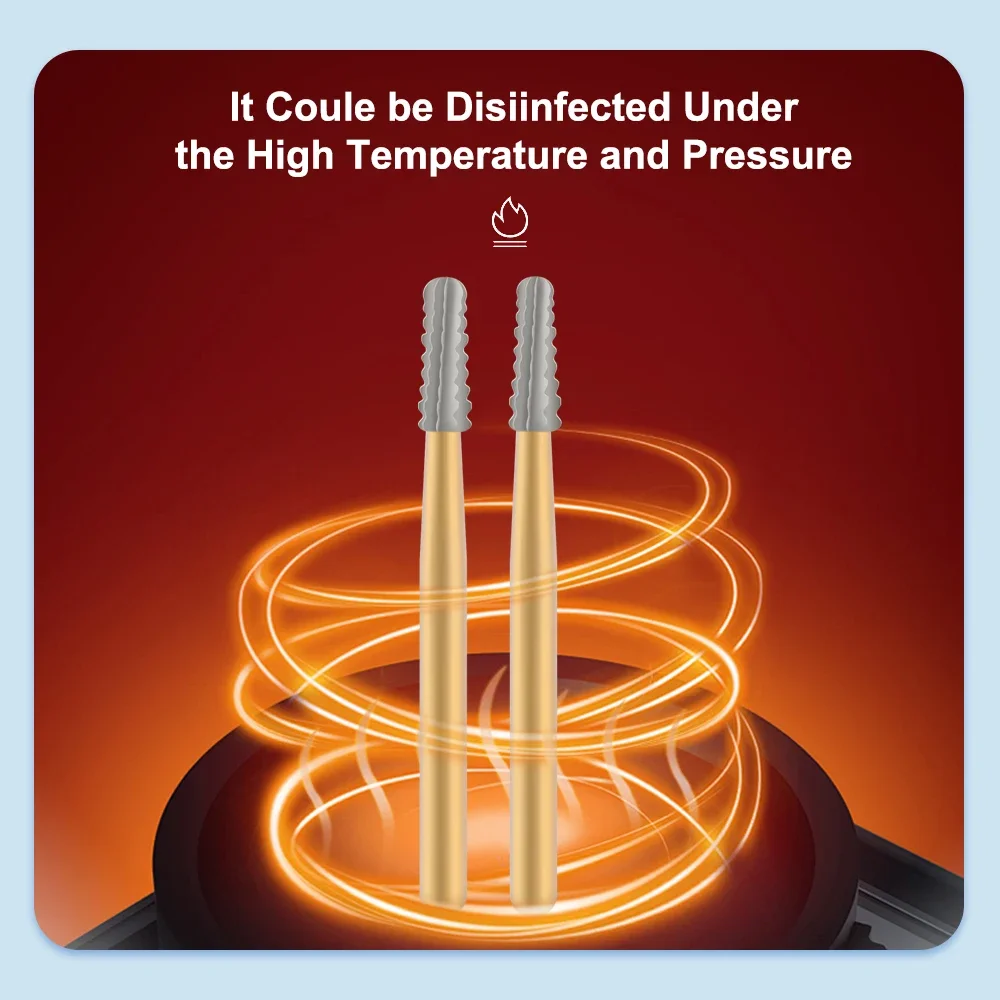 XYSZ 10 шт./кор. FG1957/FG1958 стоматологические карбидные боры золотые высокоскоростные вольфрамовые стальные короны металлические режущие боры