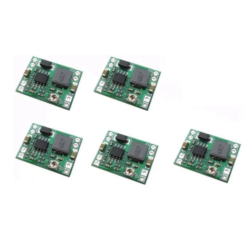 5Pcs Mini MP1584EN DC-DC Buck Converter Adjustable Power Supply Module 24V to 12V 9V 5V 3V Reduced Voltage Regulator