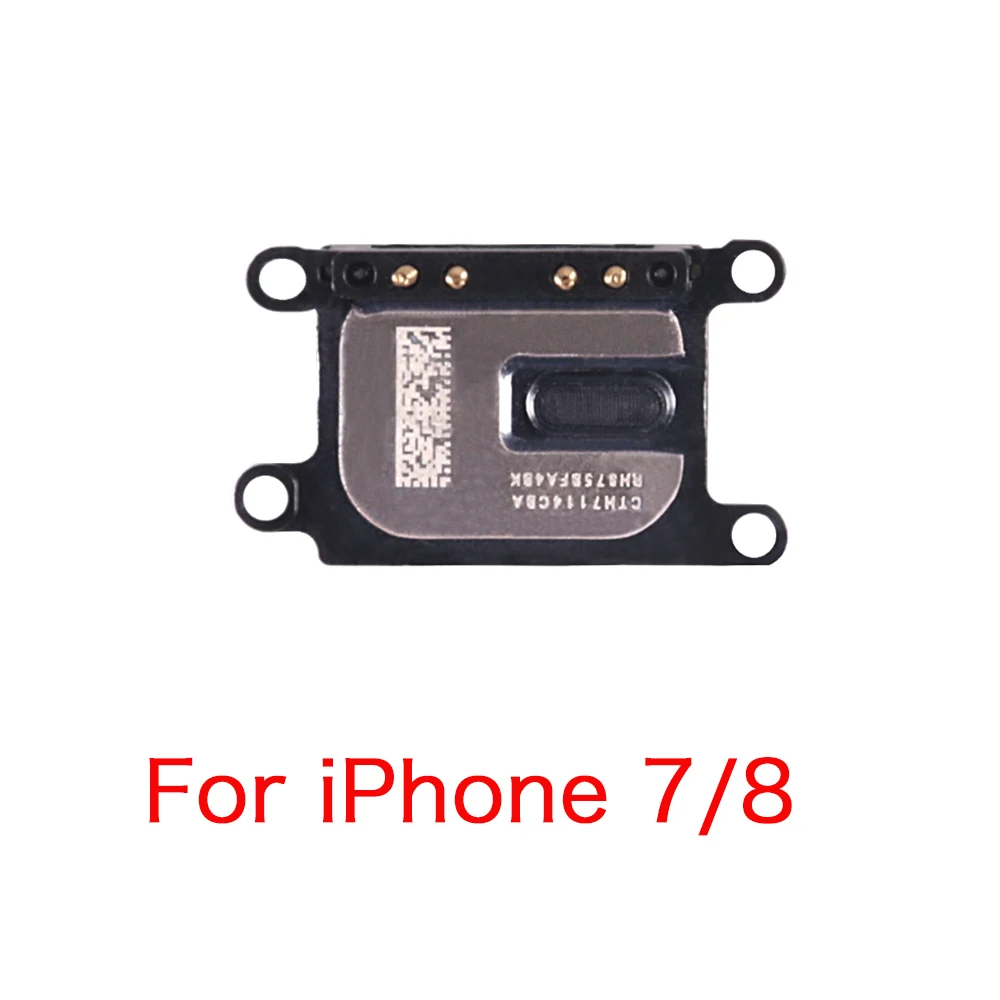 Ear Speaker Replacement For iPhone 7 8 Plus 11 Pro Max Top Earpiece Loud Speaker Flex Cable No Face ID