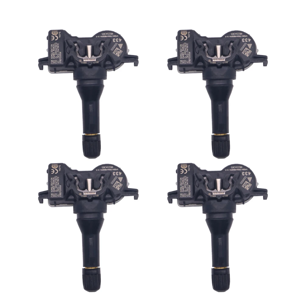 

4 шт./лот, датчик давления в шинах 5330555555 для Chrysler Pacifica Dodge Dart Jeep Grand Wagoneer TPMS 433 МГц 68105280AF 68252493AB