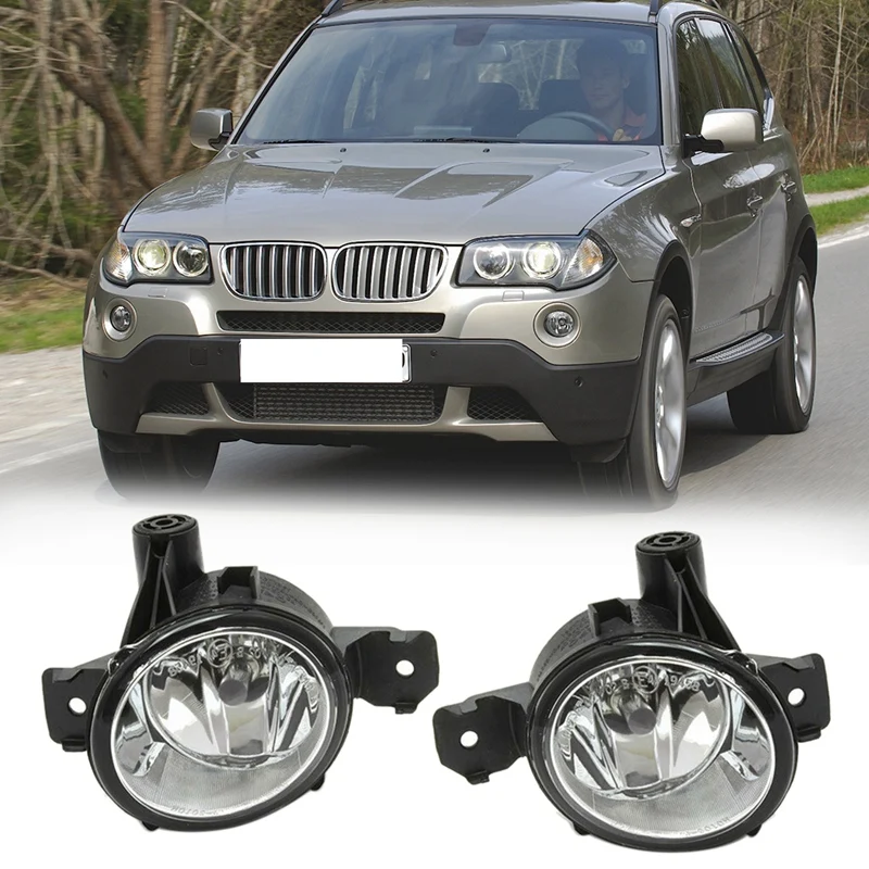 

For -BMW X3 X5 E83 E70 2006-2010 Car Styling Front Fog Light Fog Lamp 63176924655 63176924656