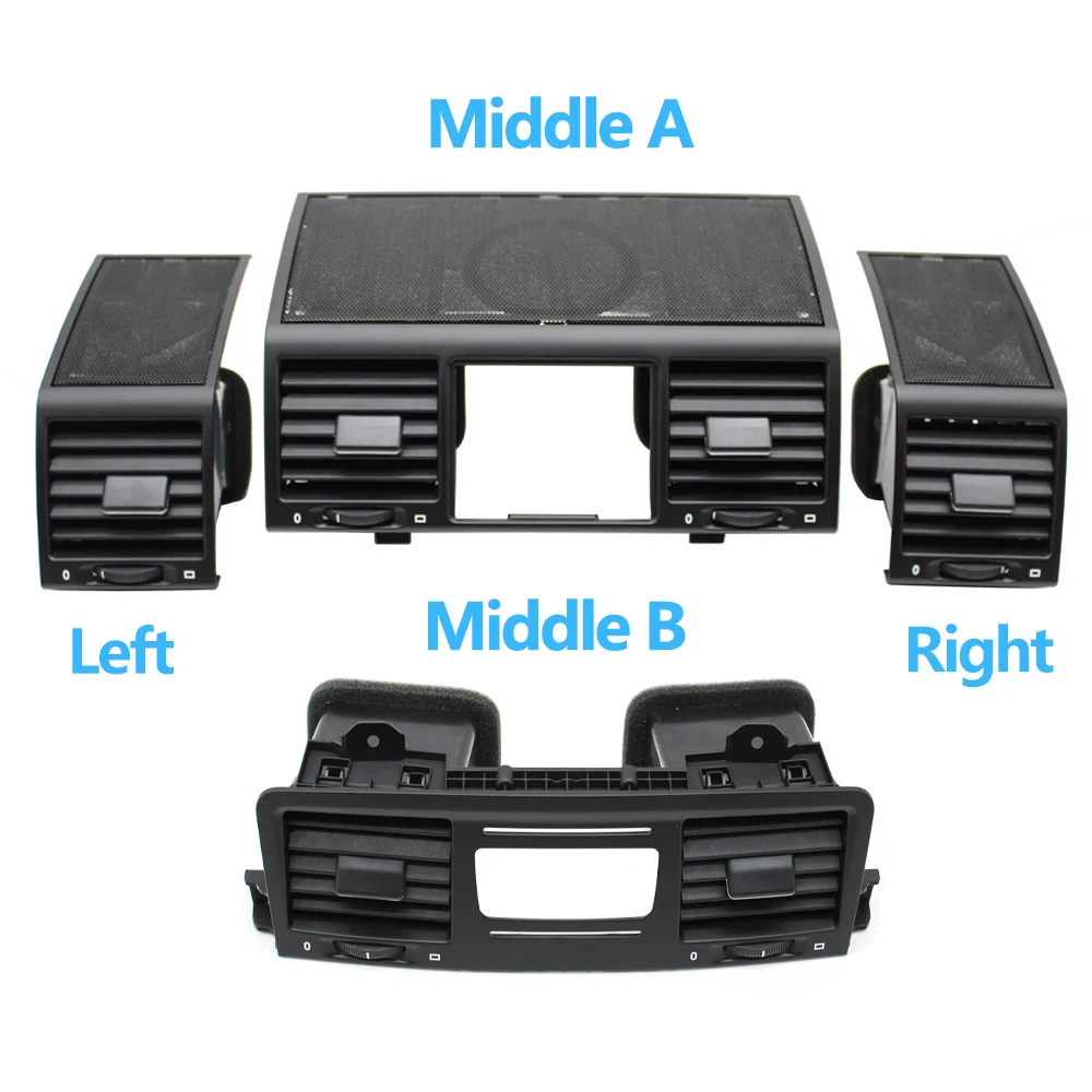 Klimatyzacja lewego prawego średniej klimatyzacji AC Vent zespół wylotu głośnika dla Mercedes BENZ klasa G W463 G63 G500 G55
