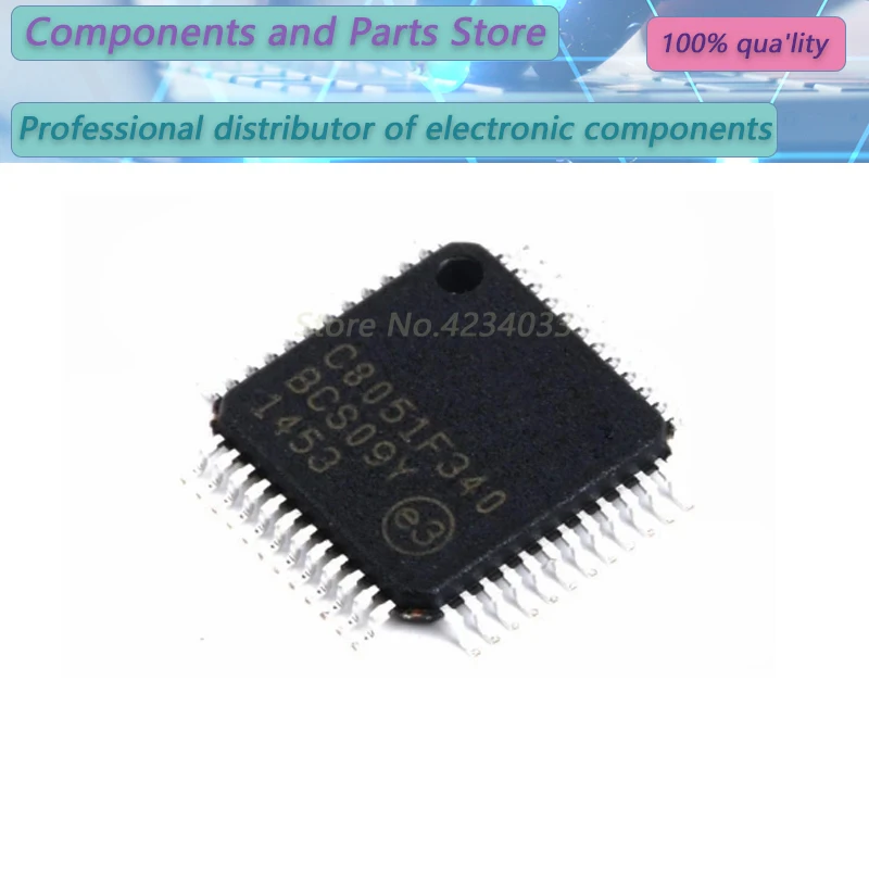 1pcs  C8051F340 C8051F360-GQR C8051F501 C8051F342-GQR QFP48 New Original Stock