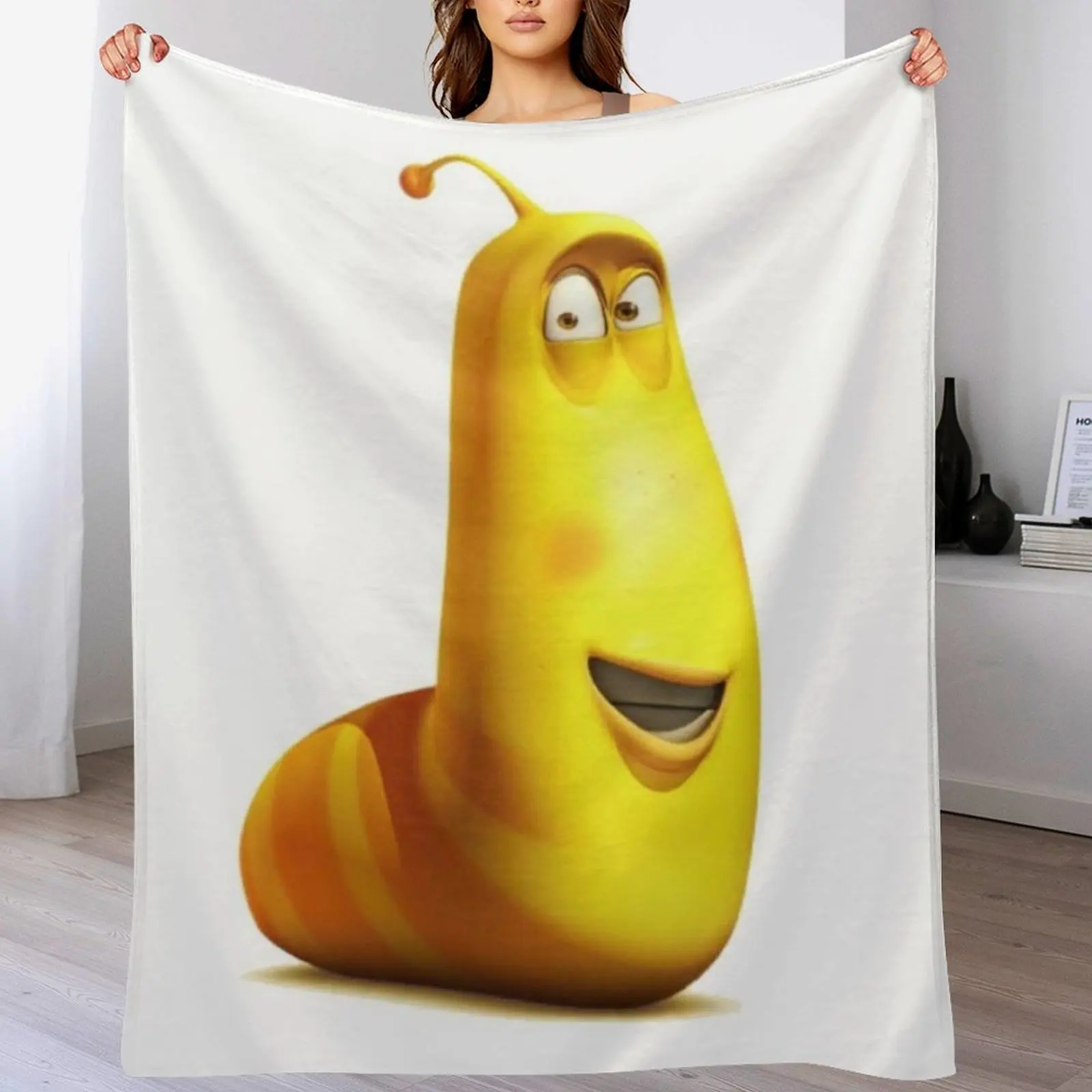 Larva Throw Blanket Soft Big For Baby Blankets