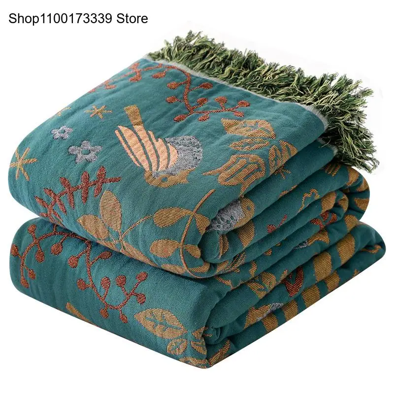 Living Room Cotton Yarn Cloth Towel All Cotton Wrapped Cover Cloth Nordic Sofa Cushion Blanket Towel All Season Universal