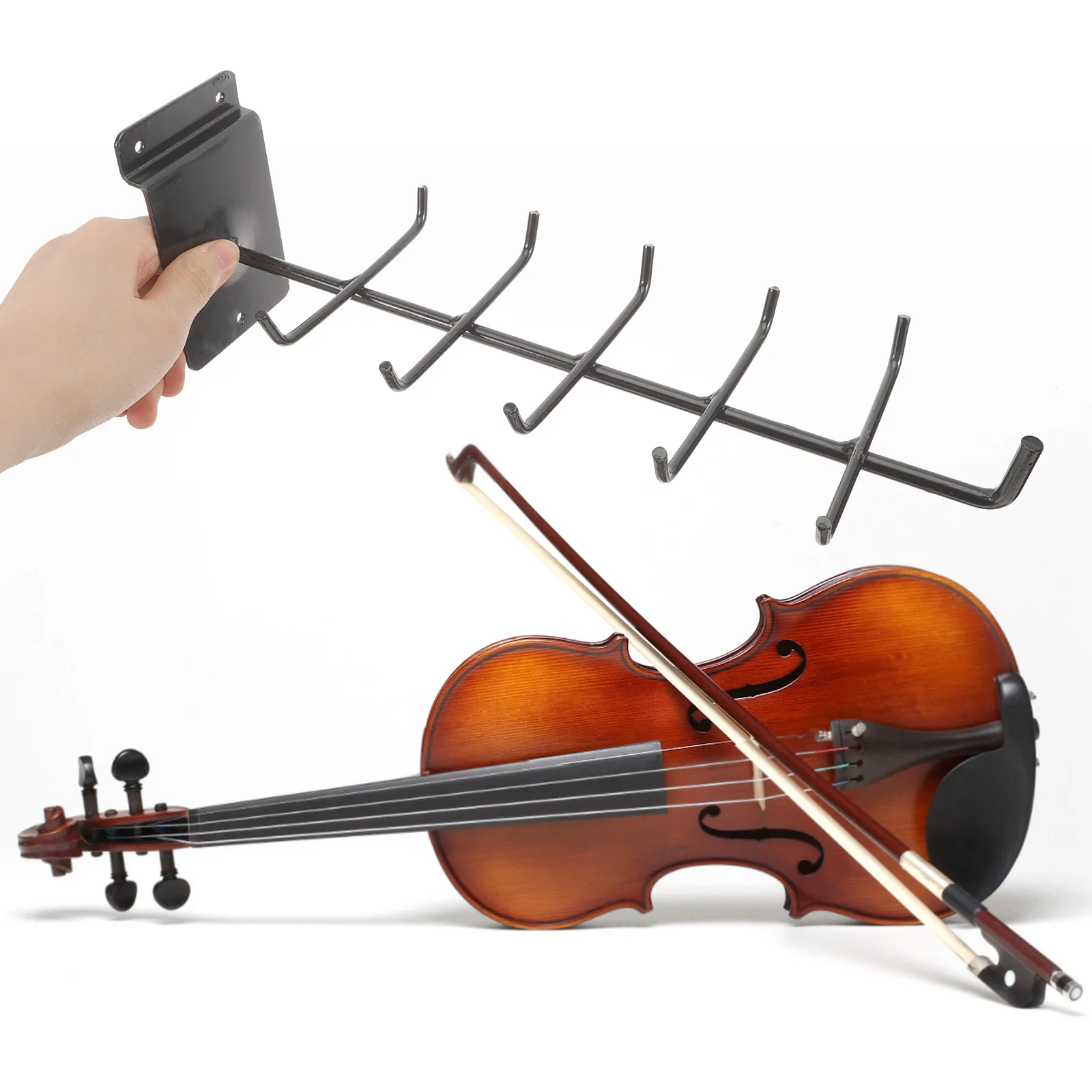 

Iron Wall Holder Wall Mount Mount For Violin Erhu Bow Stand String Instrument Accessories Rack Violin Bow Hanger