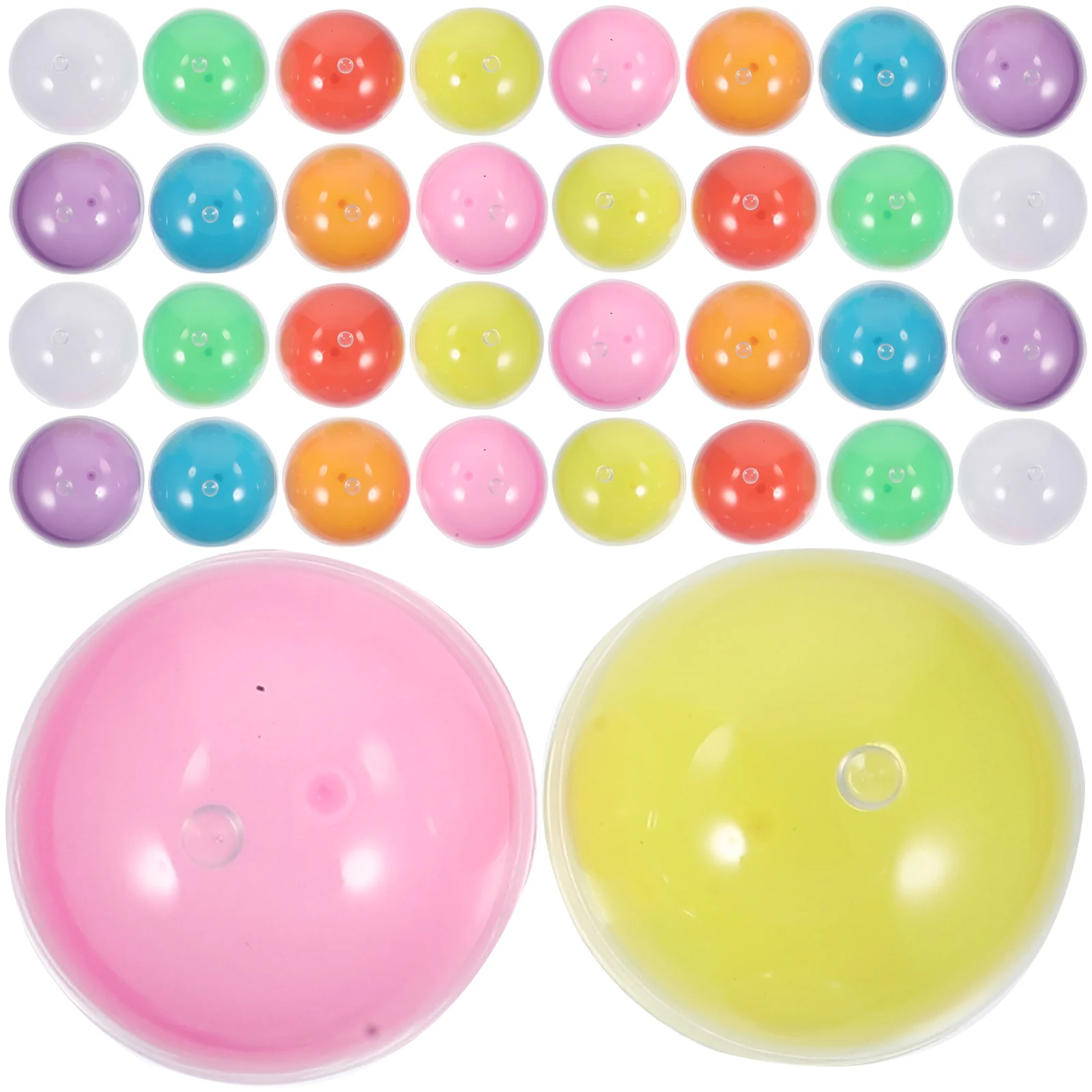 50 Pcs Gashapon Toy Balls for Home Party Bar Game Props Lottery Sphere Pp Raffle Drawing