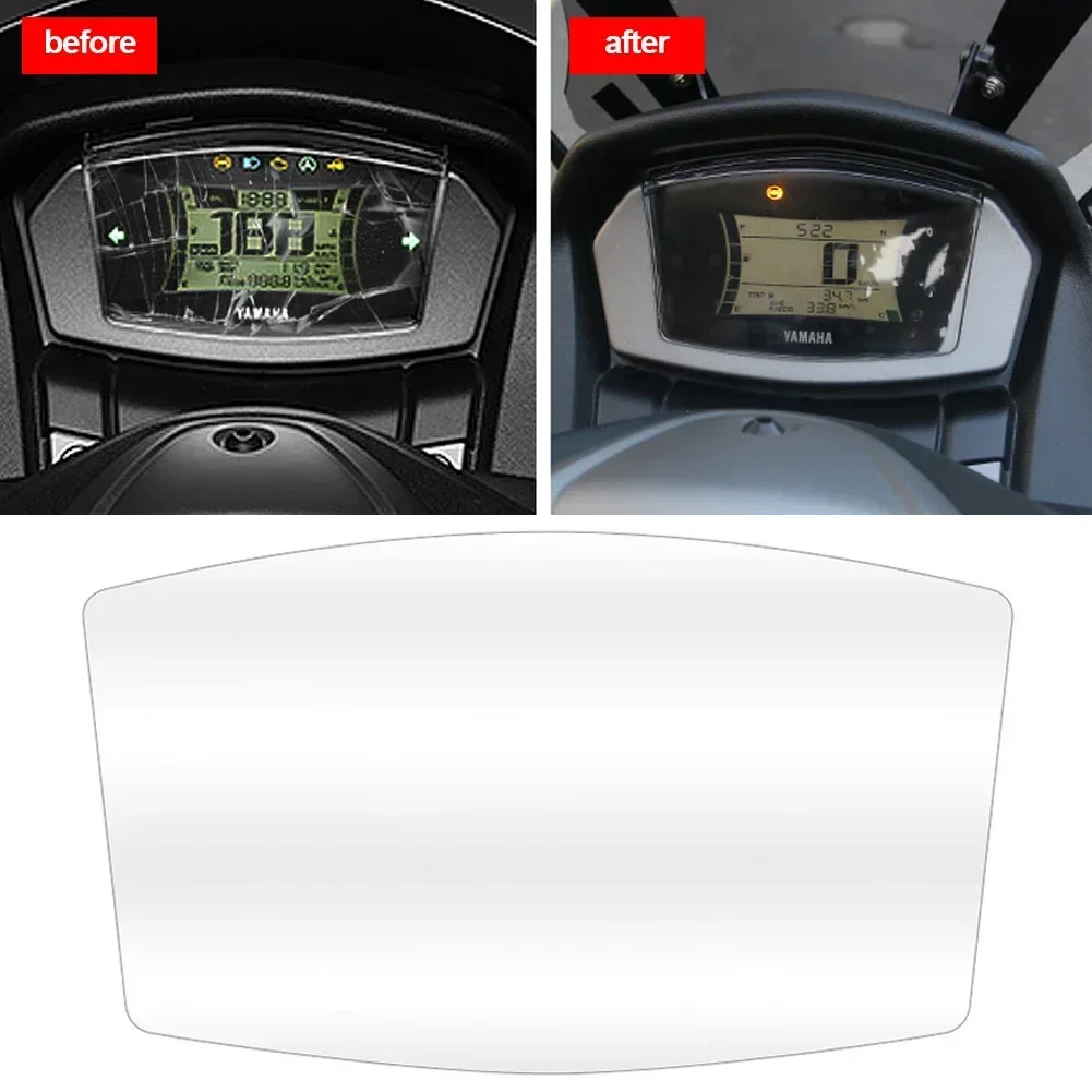 Película protectora de pantalla para salpicadero de motocicleta, película de protección contra arañazos para Yamaha NMAX 155, NMAX155, 2020, 2021,