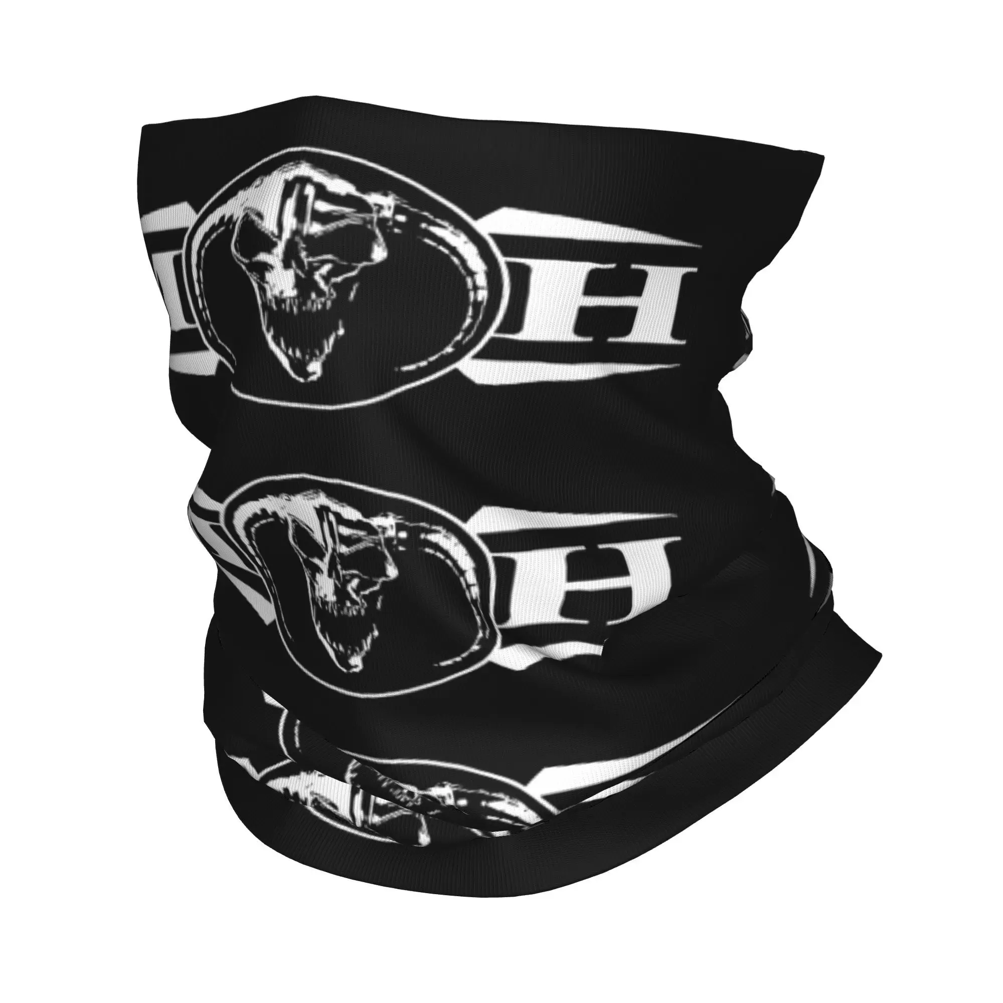 Masters of Hardcore Skull Bandana Neck Cover Printed  Mask Scarf Multi-use Balaclava Riding for Men Women Adult Winter