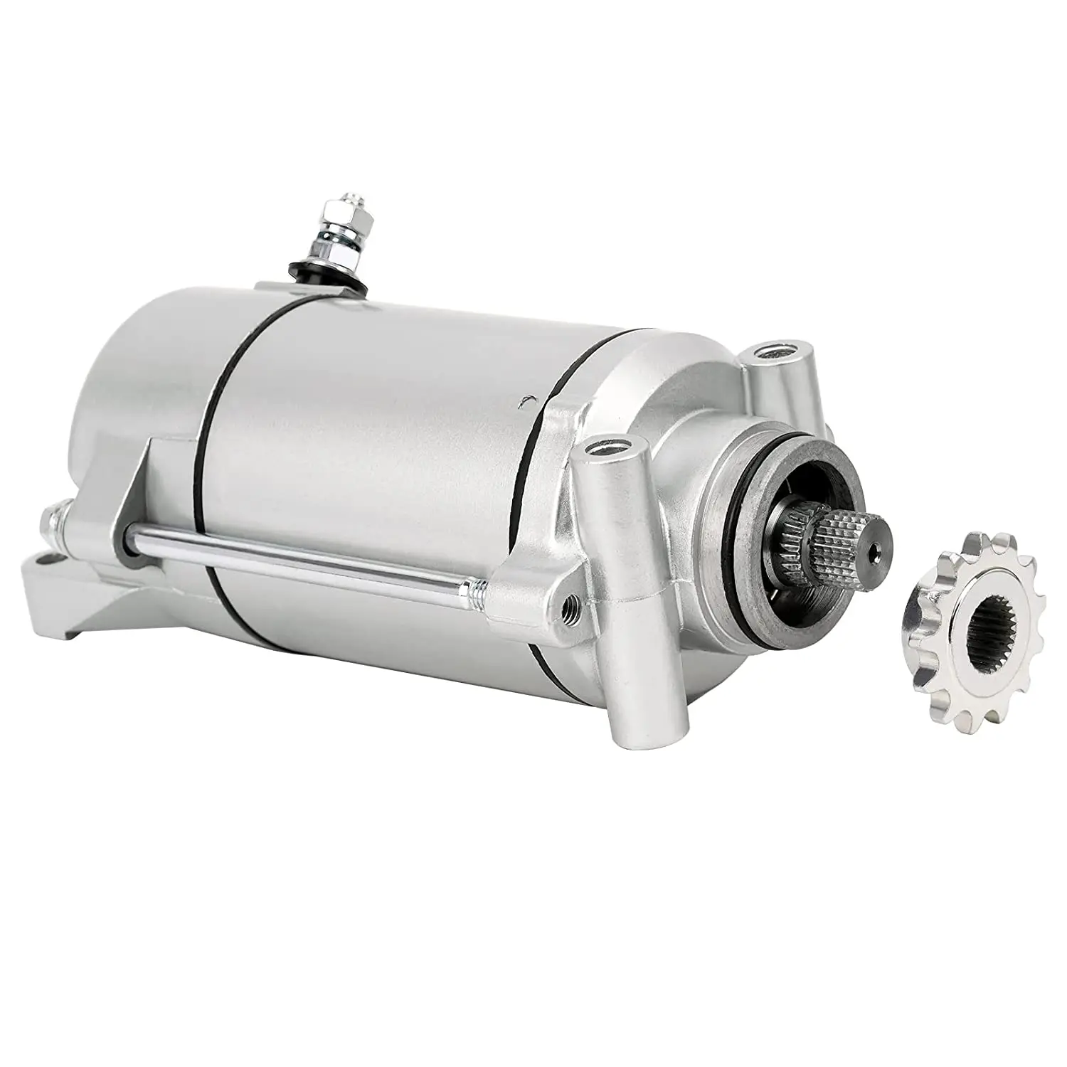 Starter Motor 31200-KW4-018 Compatible with Honda CA125 Rebel 1995-1999 CB250 Two Fifty CB250 Nighthawk 1991-2008 31200-KW4-018