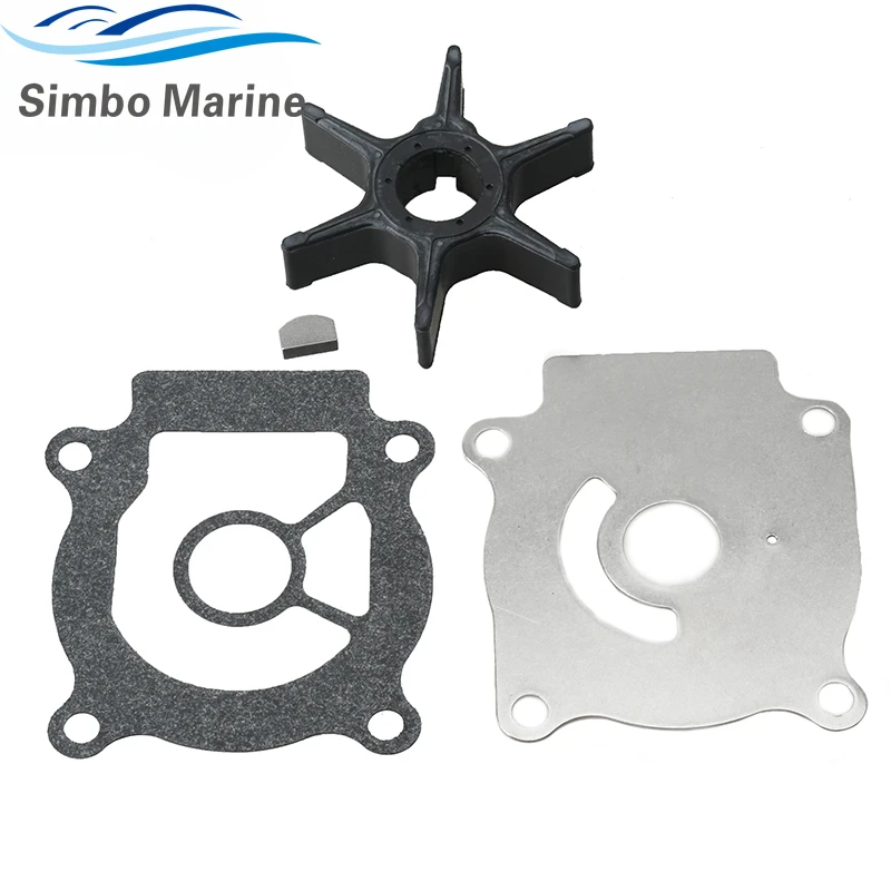 17400-96353 Water Pump Impeller Kit For Suzuki Outboard DF 20 25 30 35 40 50 Motor 17400-96350 17400-96351 17400-96352 18-3242