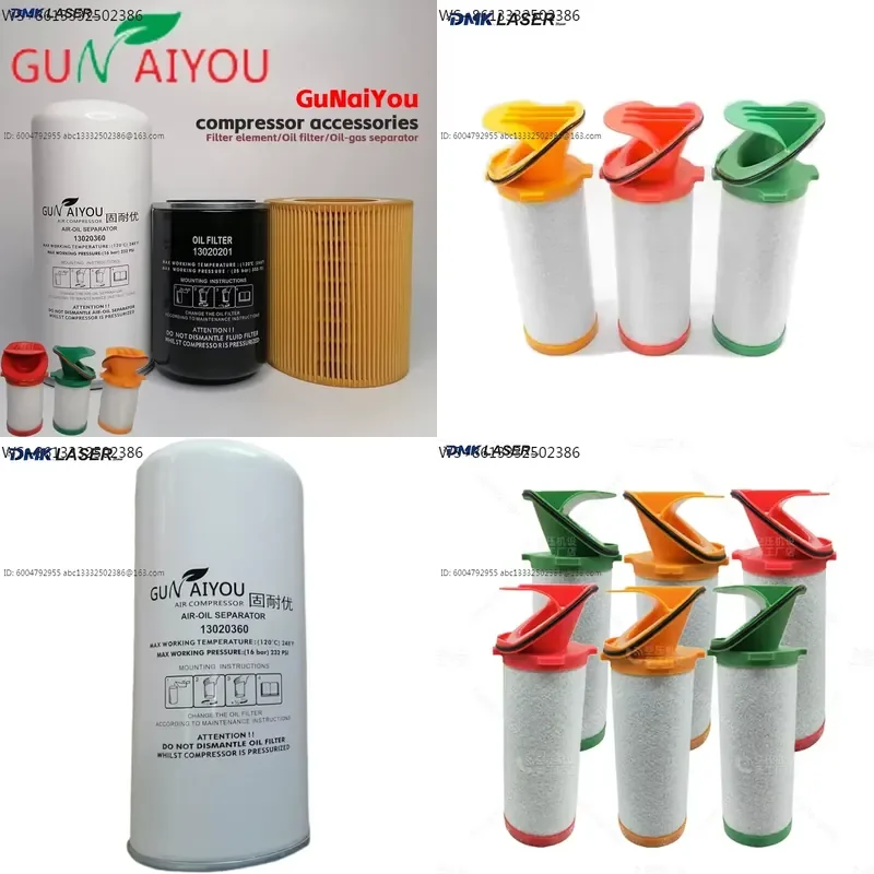 1pcs  Air Compressor 11-15KW Parts Precision Filter Cartridge GNY015AO AX AA Oil-gas Separator Air Filter